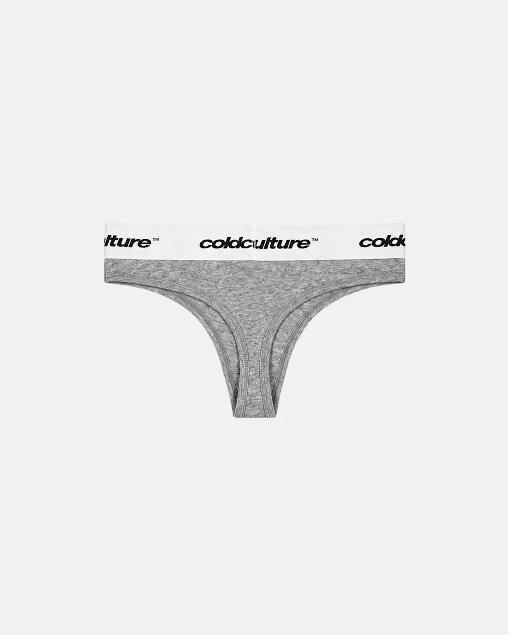 GIRLS CLUB THONG PACK WHITE AND GREY - Image 4