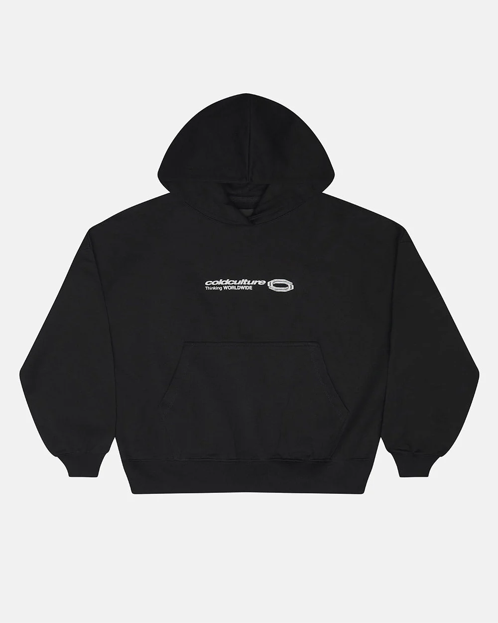 GLITTER HOODIE BLACK - Image 3