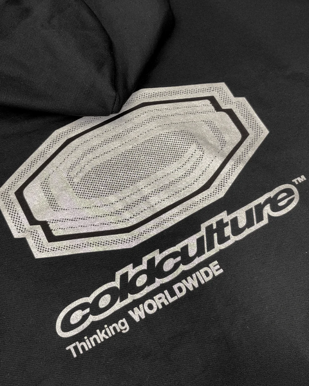 GLITTER HOODIE BLACK - Image 8