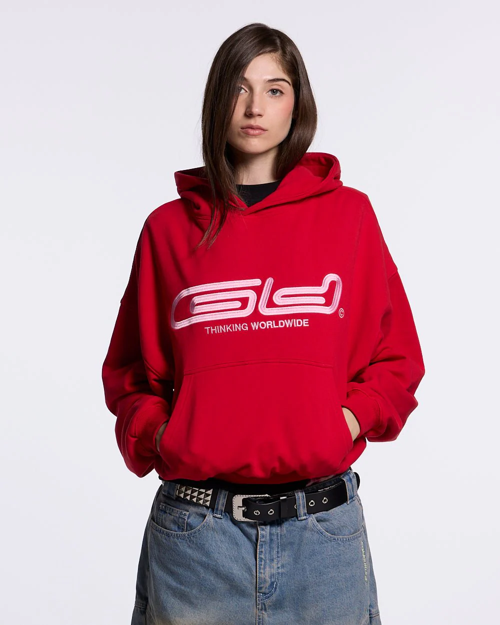 GRAFFITI HOODIE RED - Image 5