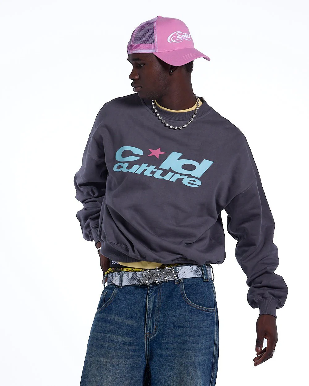 HARPER CREWNECK PURPLE AND BABY BLUE - Image 3