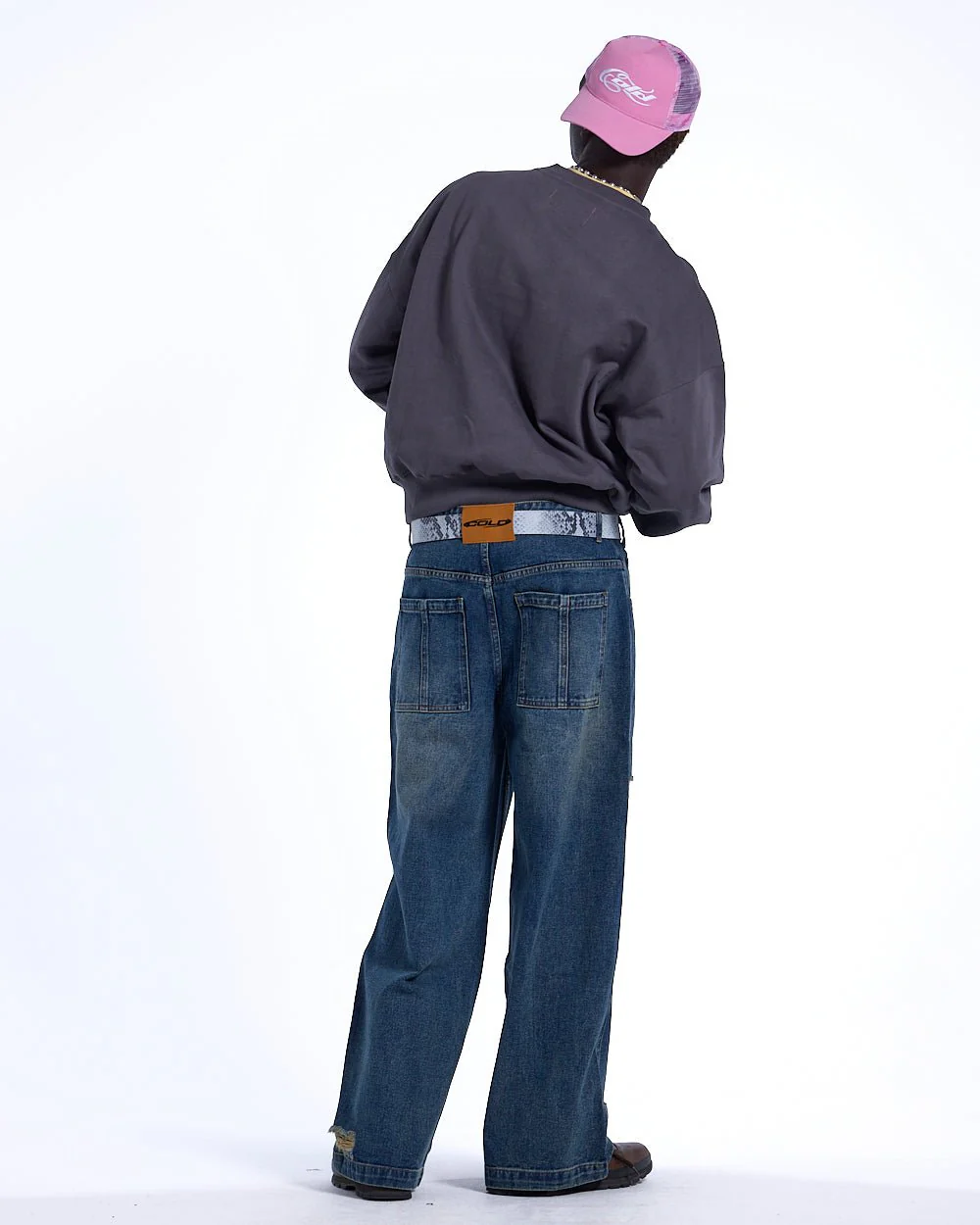 HARPER CREWNECK PURPLE AND BABY BLUE - Image 4