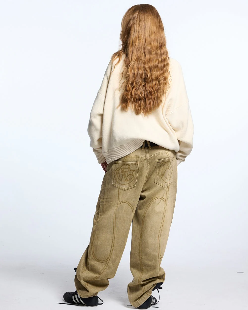 HARPER KNIT BEIGE & BROWN - Image 6