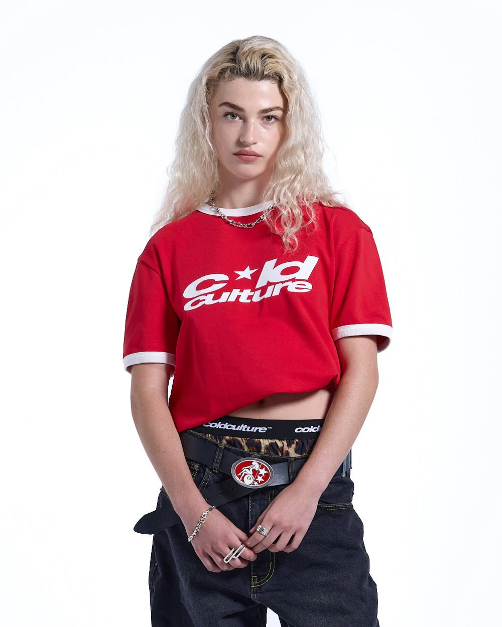 HARPER TEE RED AND WHITE - Image 5