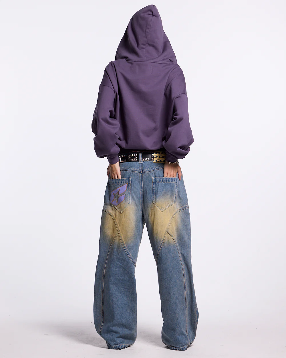 HARPER ZIP HOODIE PURPLE - Image 6
