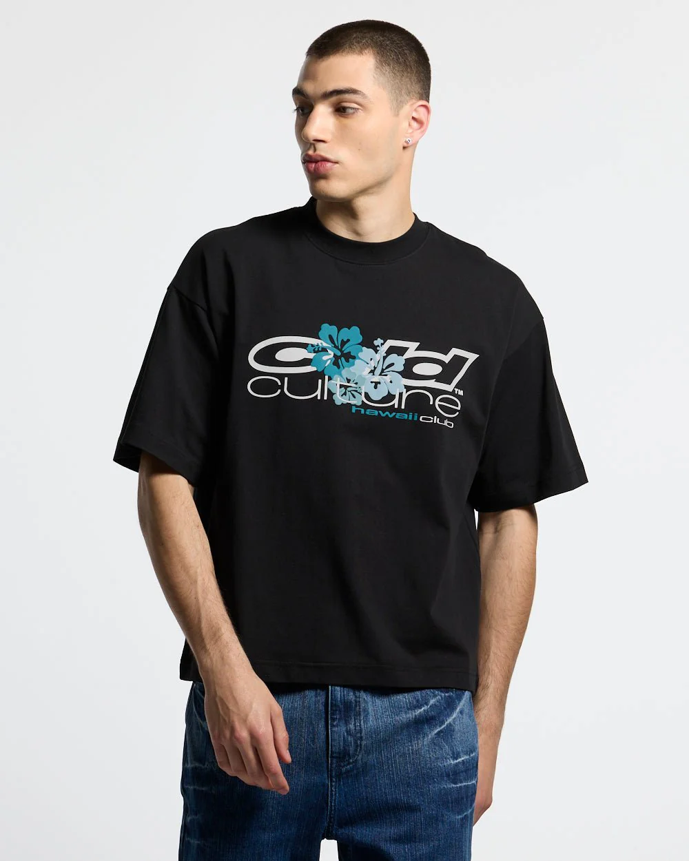 HAWAII CLUB TEE BLACK - Image 2
