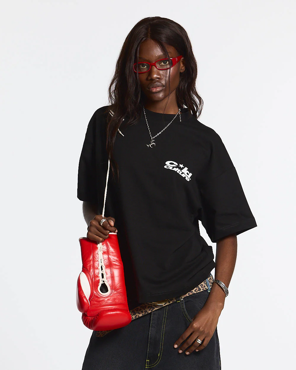 HEART ASHTRAY TEE BLACK - Image 6