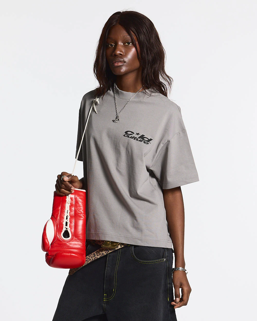HEART ASHTRAY TEE FROST GREY - Image 6