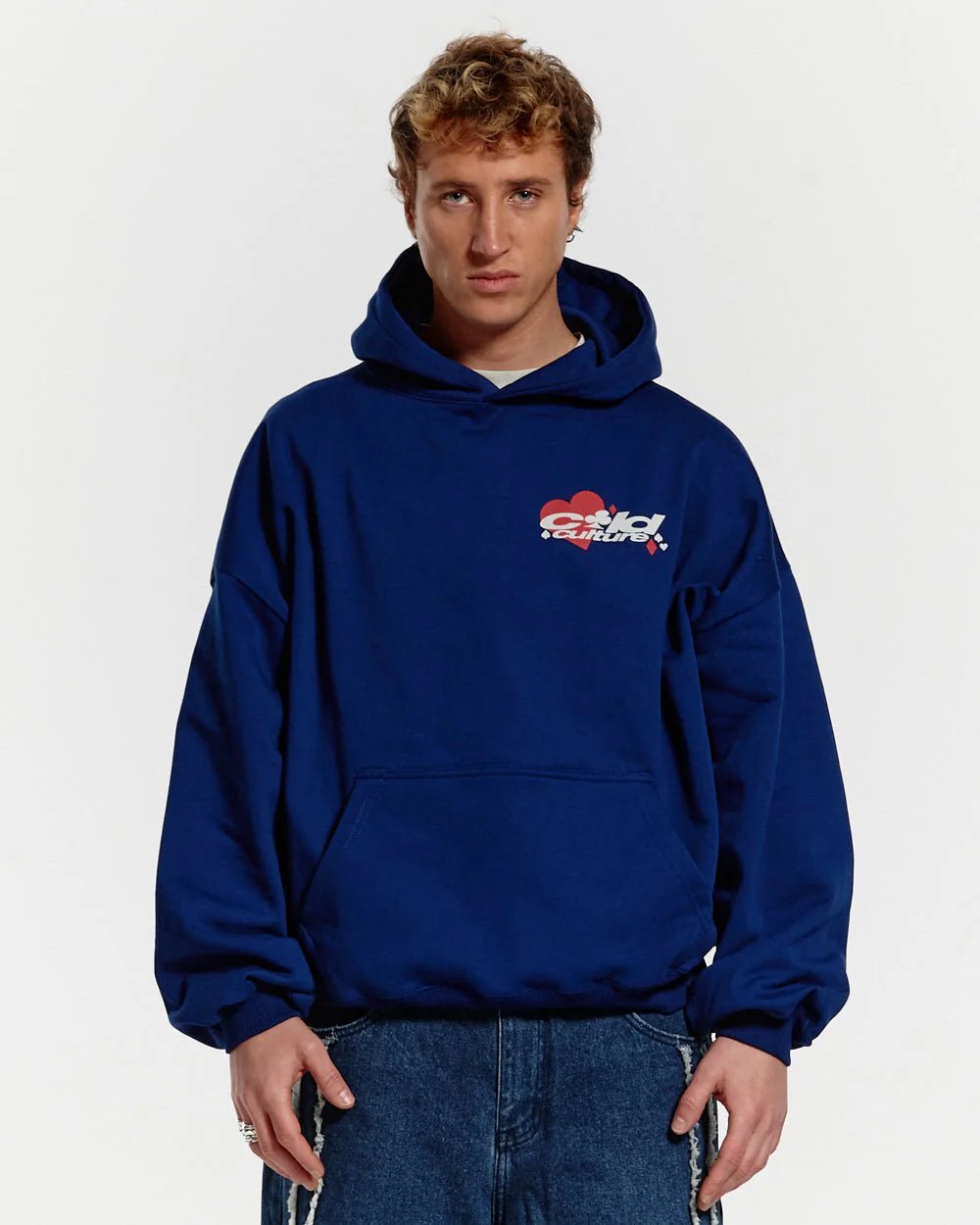 NAIPES HOODIE MIDDLE BLUE - Image 4