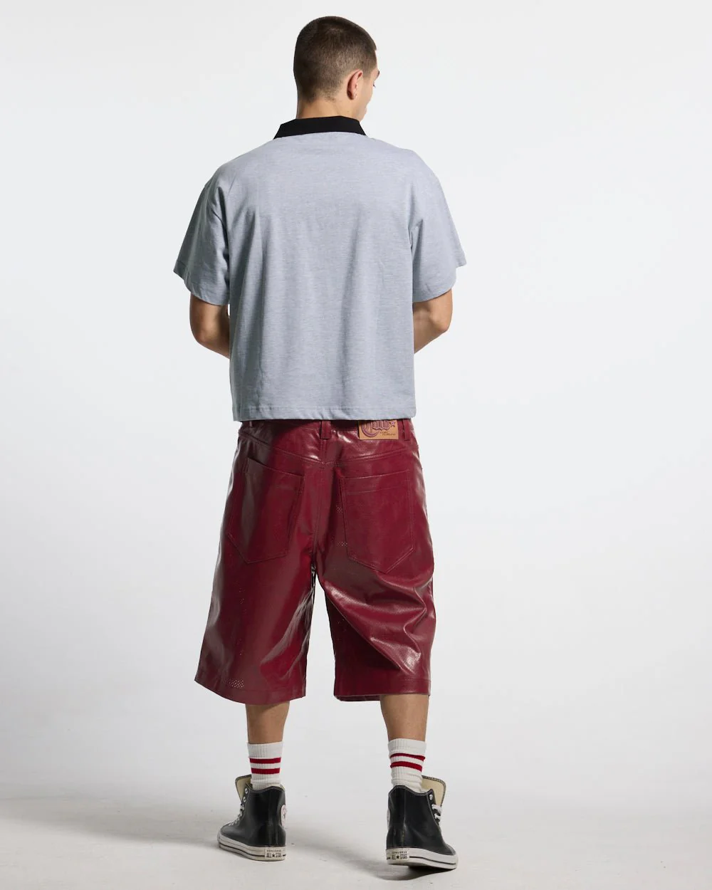 HEAT GYM POLO GREY - Image 3