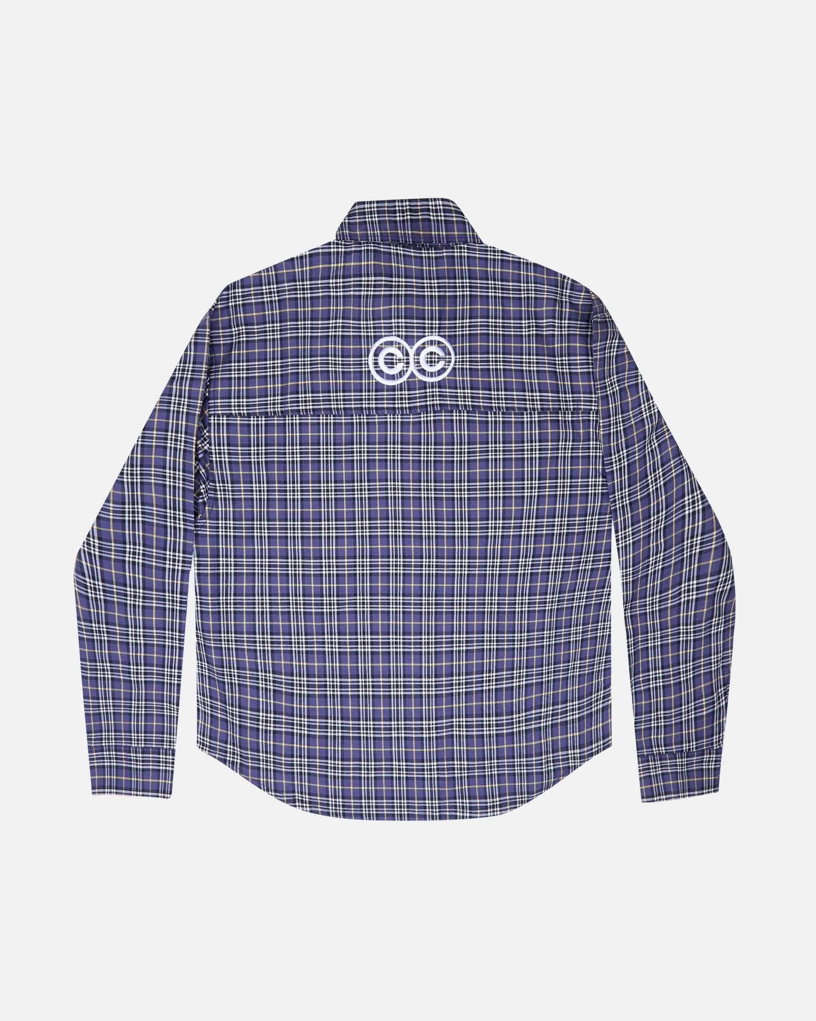 GRID SHIRT TARTAN DARK BLUE/GRAY - Image 3