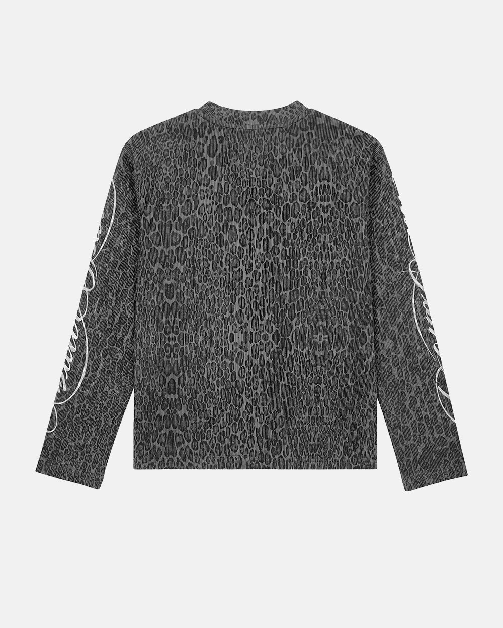 HIDDEN CHEETAH LONGSLEEVE DARK GREY - Image 3