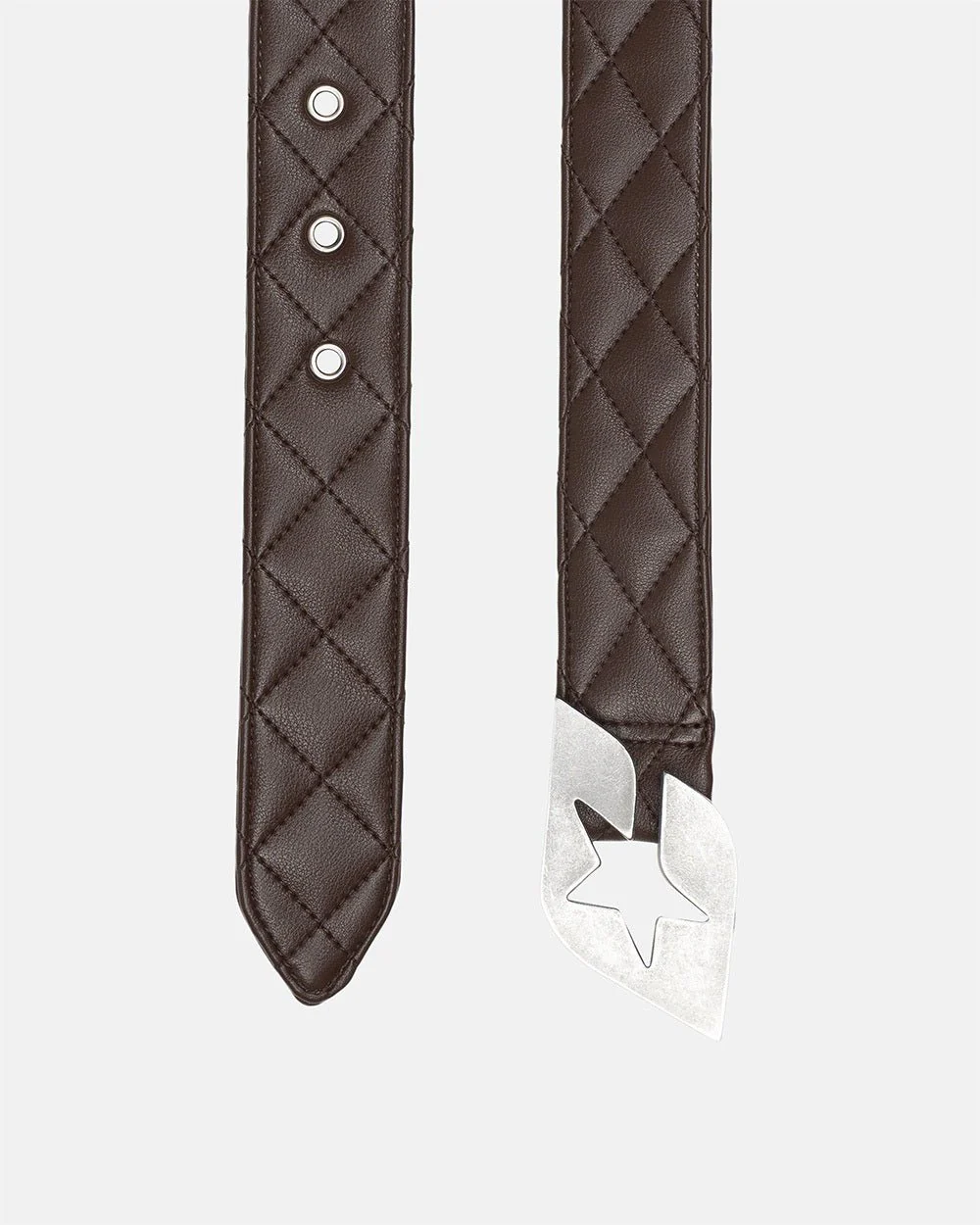 HIGH CLASS LEATHER BELT BROWN - Image 2