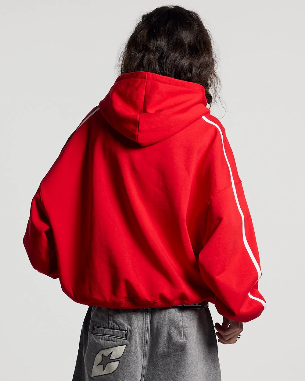 HIT THE TARGET HOODIE RED - Image 6