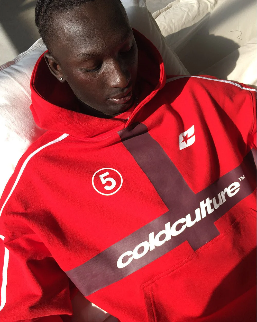 HIT THE TARGET HOODIE RED - Image 8