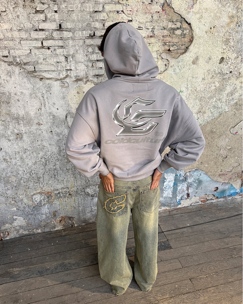 HYPERCHROME HOODIE PEARL GREY - Image 7