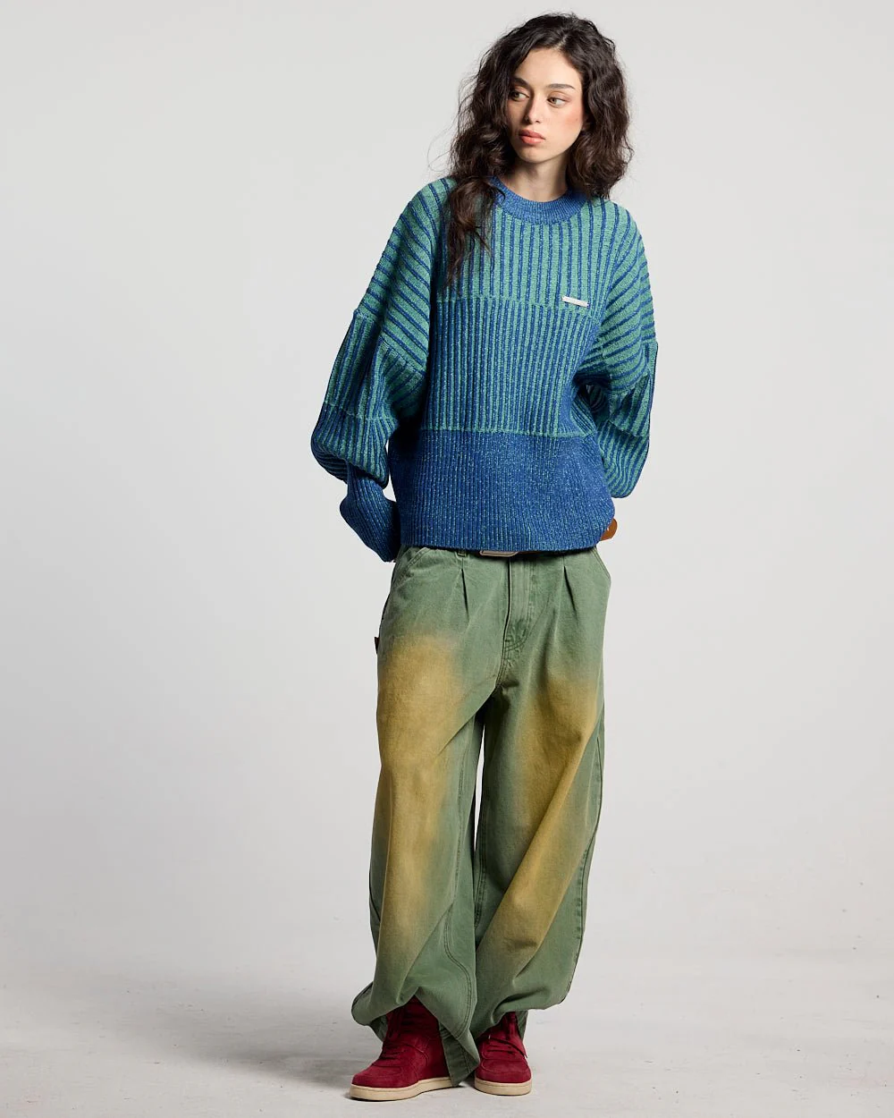 HYPERLINES KNIT BLUE & GREEN - Image 5