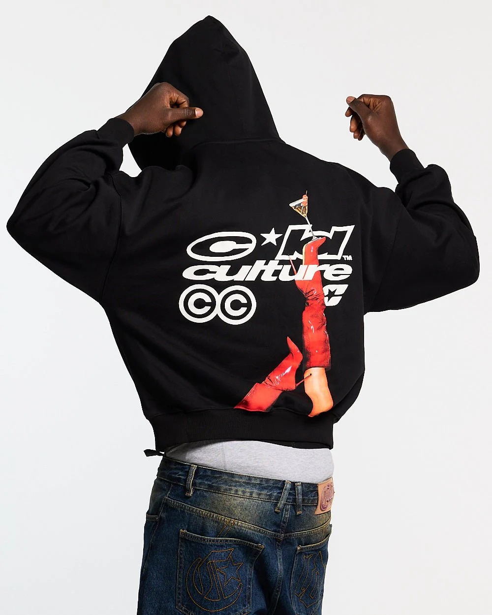 I SWEAR ITS WATER HOODIE BLACK - Image 2