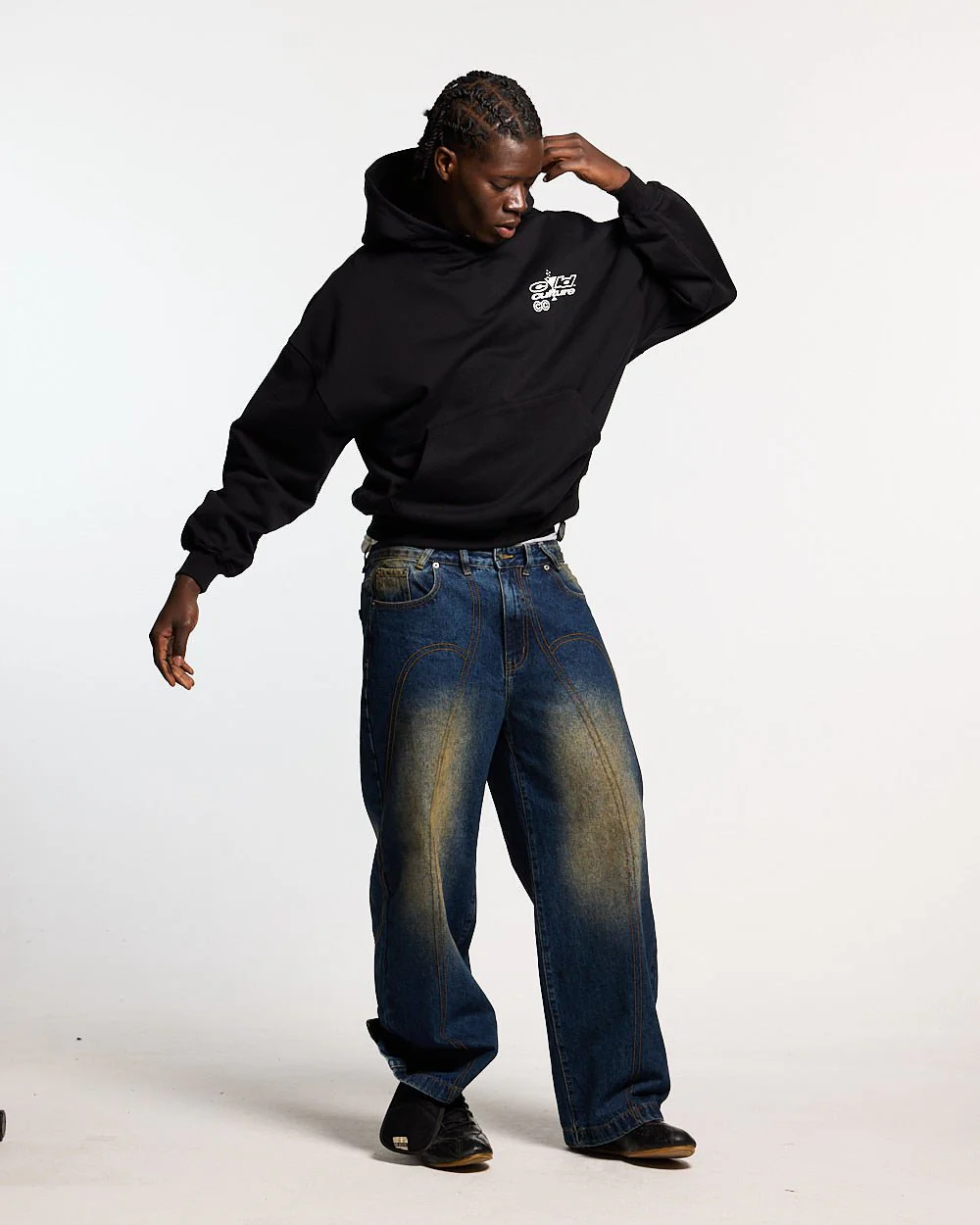 I SWEAR ITS WATER HOODIE BLACK - Image 4