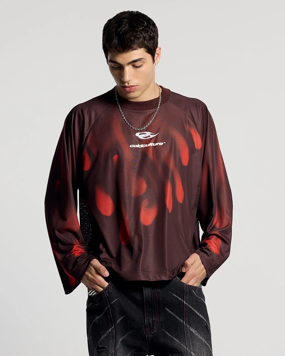 IGNITE LONGSLEEVE BLACK & RED - Image 2