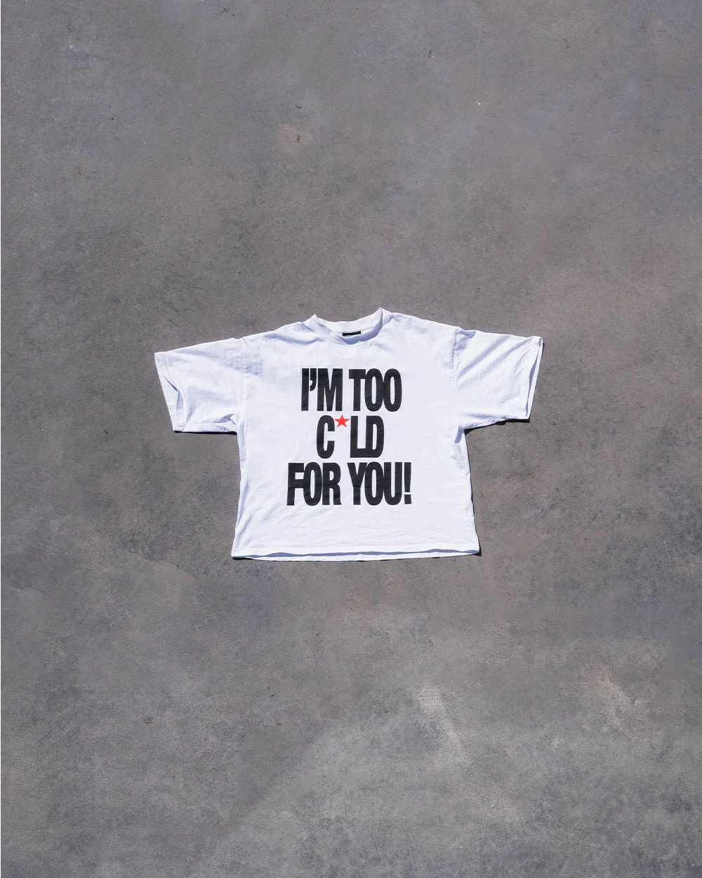 IM TOO COLD TEE WHITE - Image 6