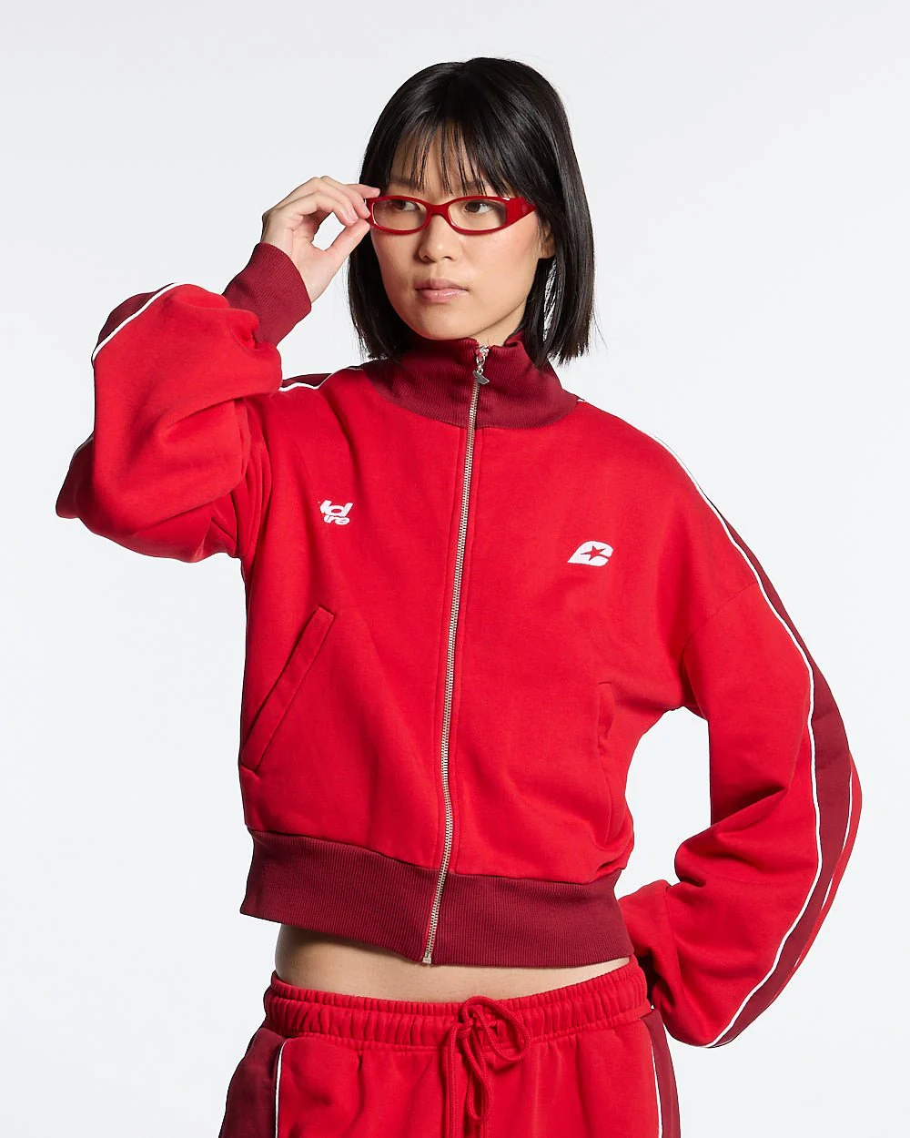 JET LAG JACKET RED - Image 5