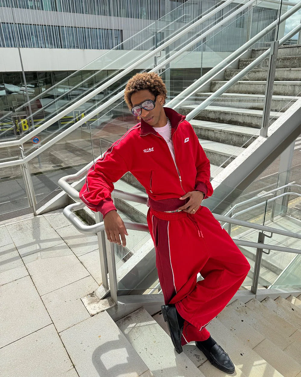 JET LAG JACKET RED - Image 7