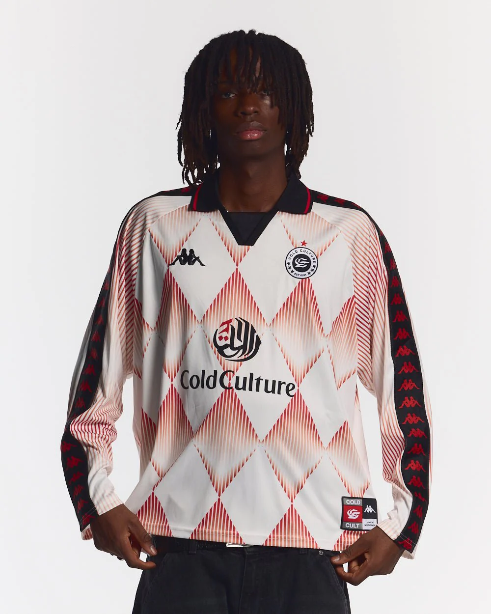 KAPPA X COLD CULTURE LONGSLEEVE RED - Image 2