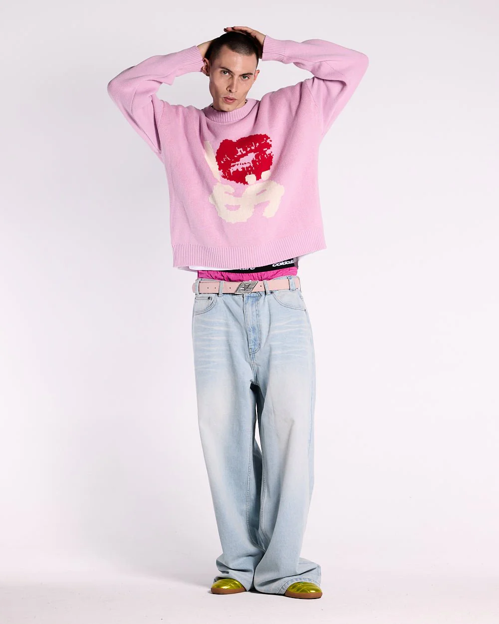 KISSES AND DOLLAR KNIT PINK - Image 6