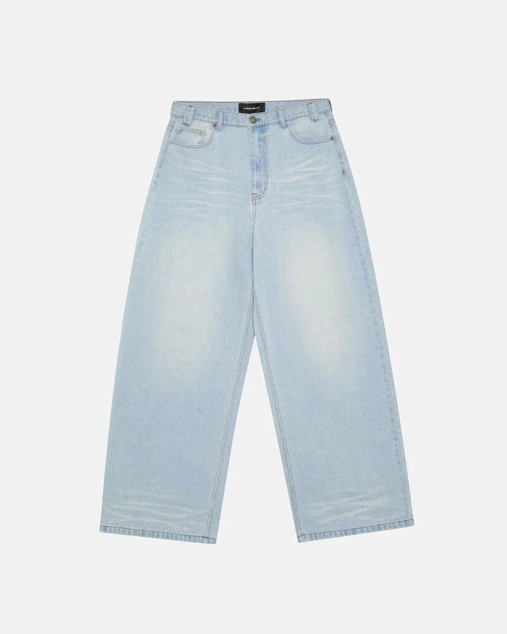 KISSES AND DOLLARS PANTS BLUE DENIM - Image 3
