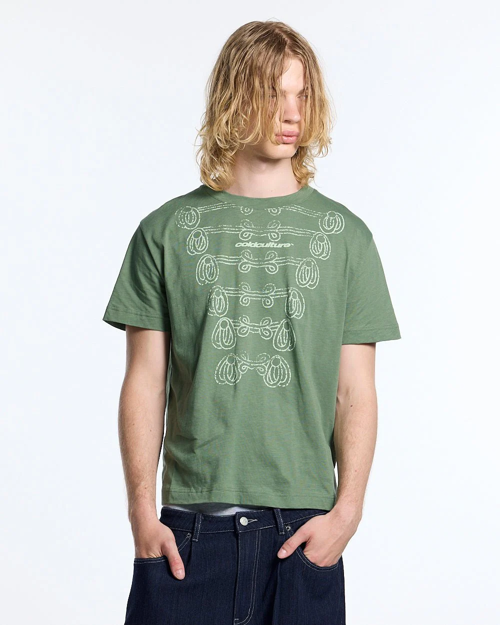 KNOTTING HILL TEE GREEN - Image 2