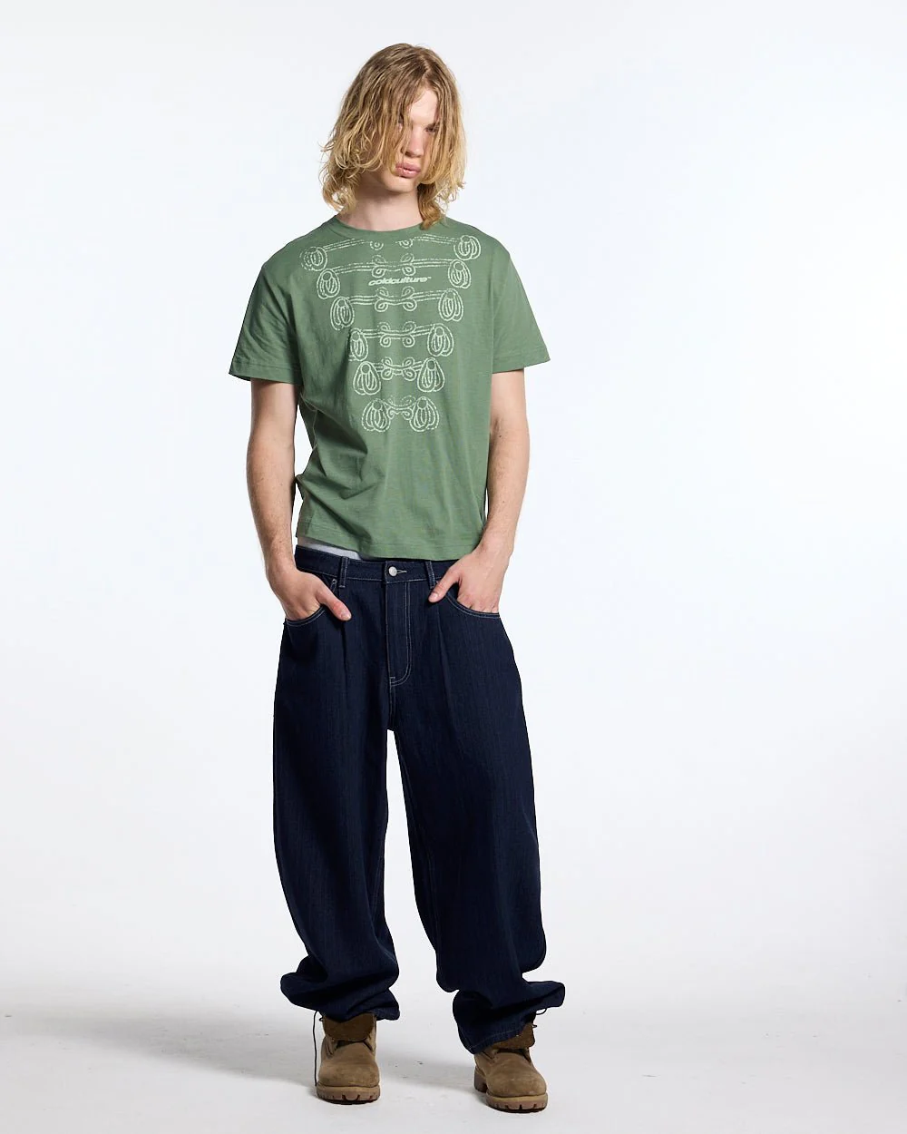 KNOTTING HILL TEE GREEN - Image 5