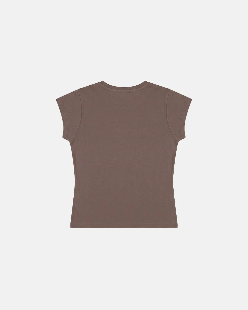 KNOTTY BABY TEE BROWN - Image 4