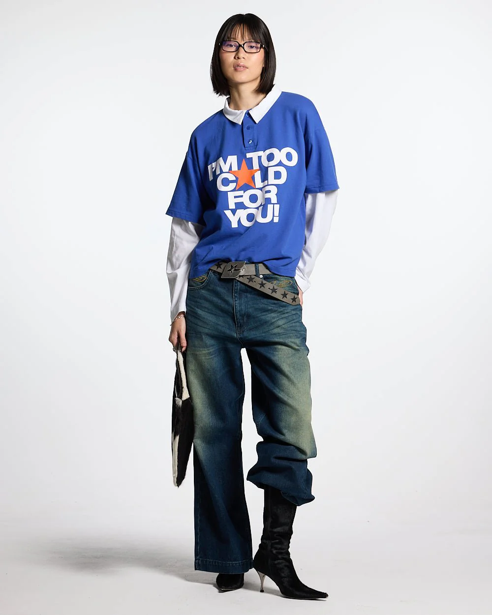 LAX LONGSLEEVE POLO INTENSE BLUE - Image 6