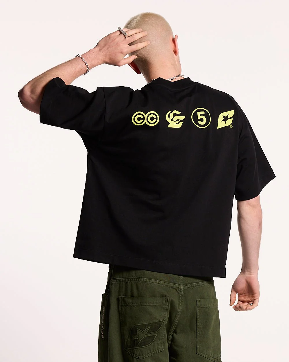 LET'S BOUNCE TEE BLACK - Image 2