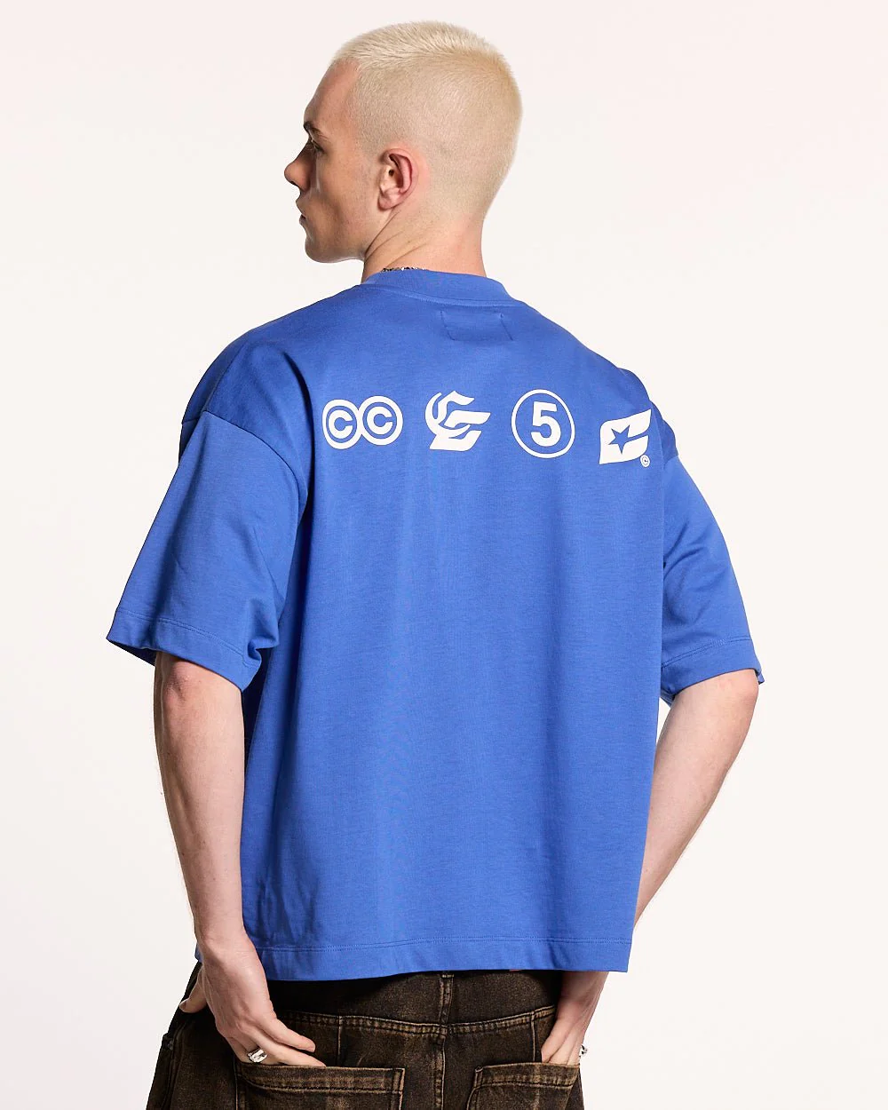 LET'S BOUNCE TEE BLUE - Image 2