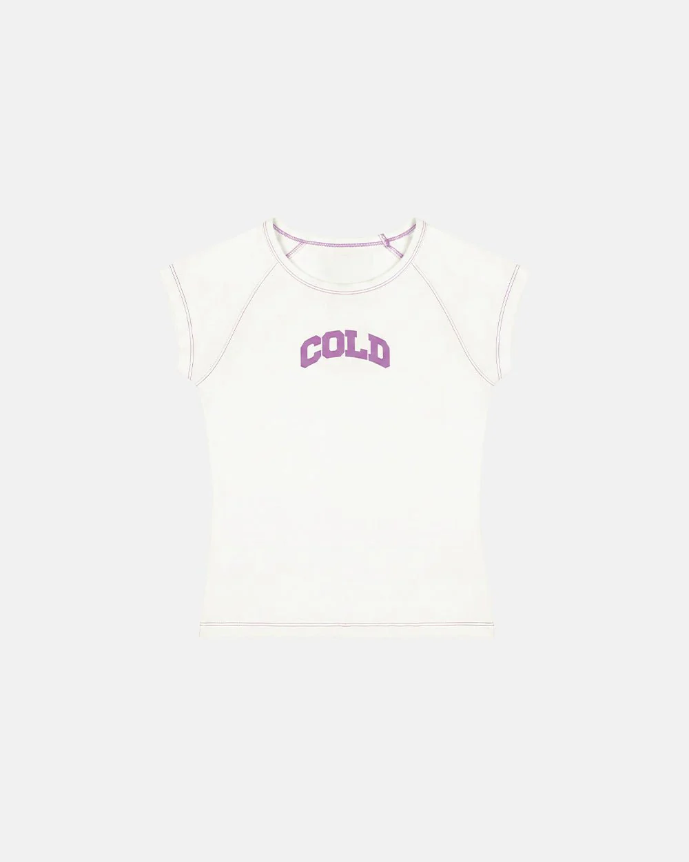 LITTLE BABY TEE WHITE - Image 2