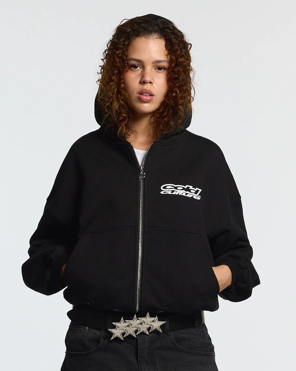 LOLLIPOP ZIP HOODIE BLACK - Image 5