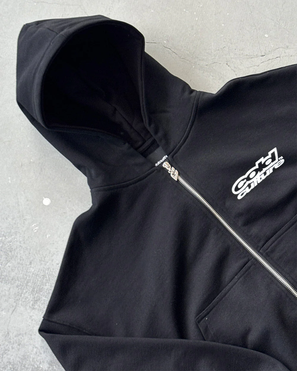 LOLLIPOP ZIP HOODIE BLACK - Image 9