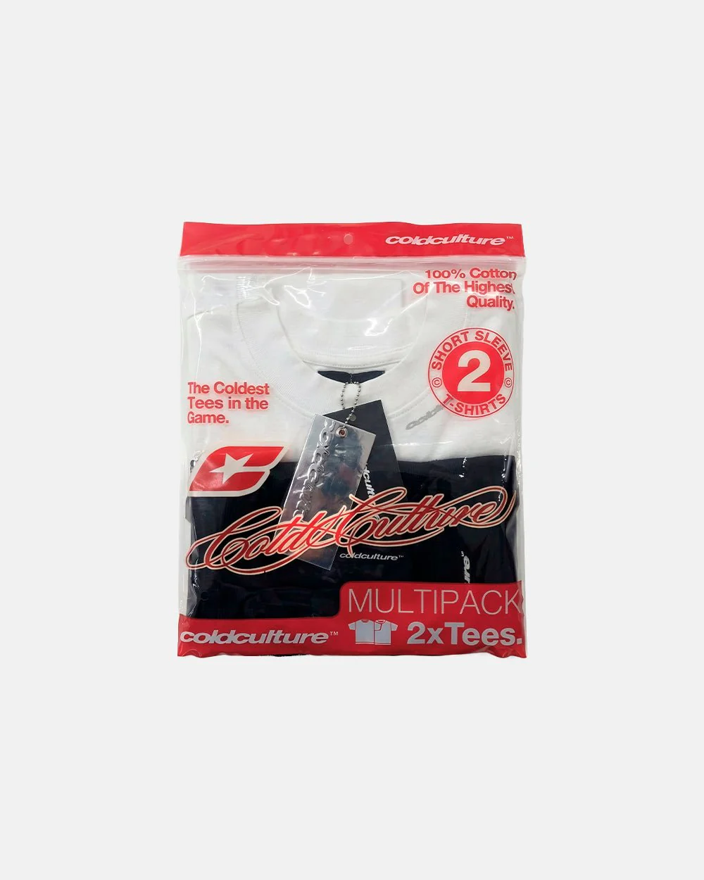 LOW KEY BASIC TEE 2 PACK WHITE & BLACK - Image 10