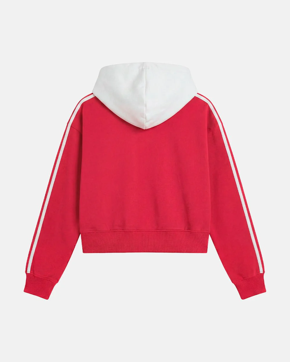 LUSH ZIP HOODIE RED - Image 4