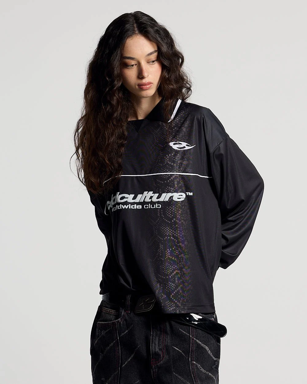 MAMBA SNAKE LONGSLEEVE POLO BLACK - Image 5