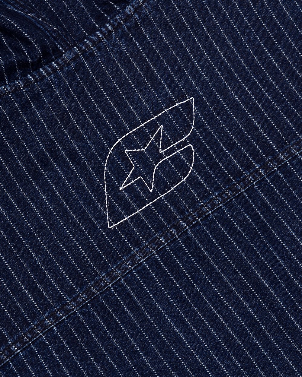 MEMPHIS HOODED SHIRT BLUE DENIM - Image 8