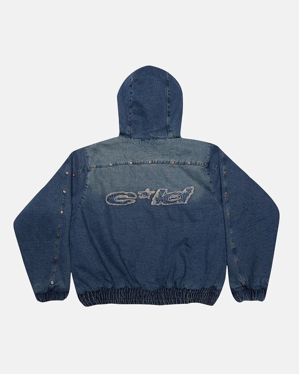 MIKE HOODED JACKET DENIM - Image 2
