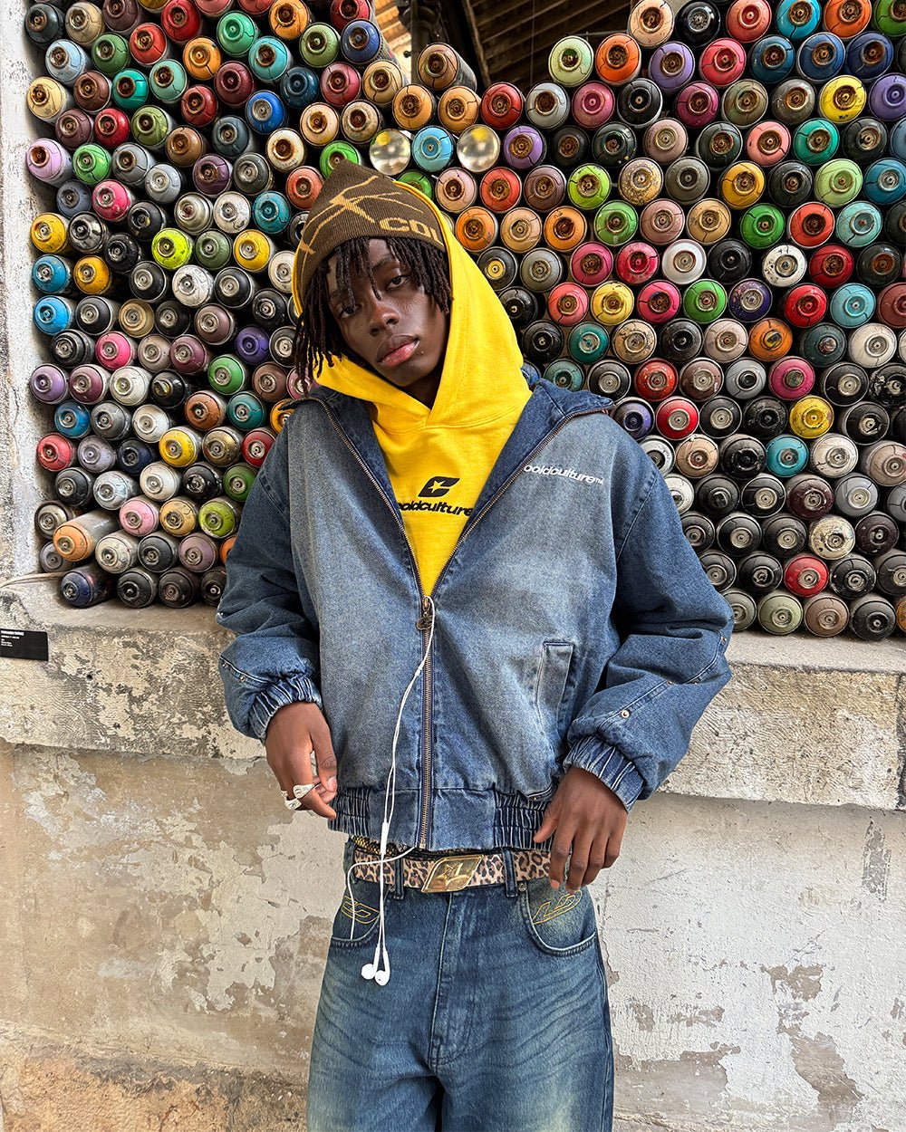MIKE HOODED JACKET DENIM - Image 7