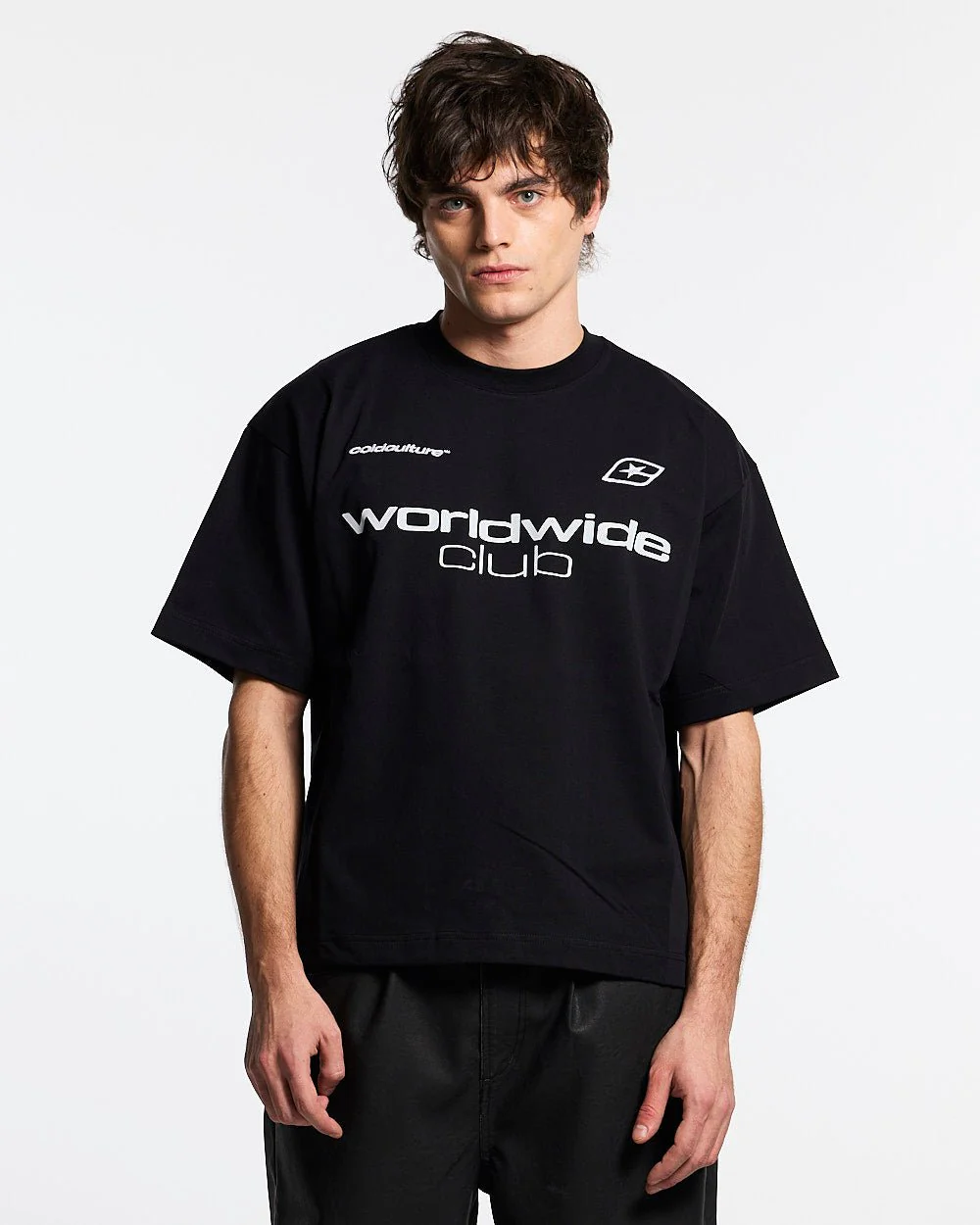 MR WORLDWIDE TEE BLACK - Image 2
