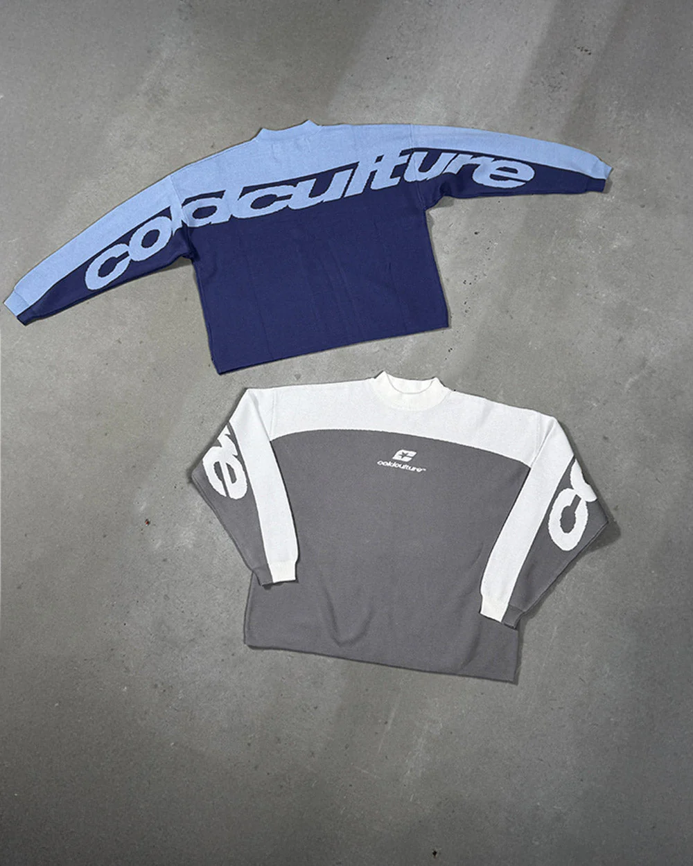 CURVED KNIT BLUE - Image 7