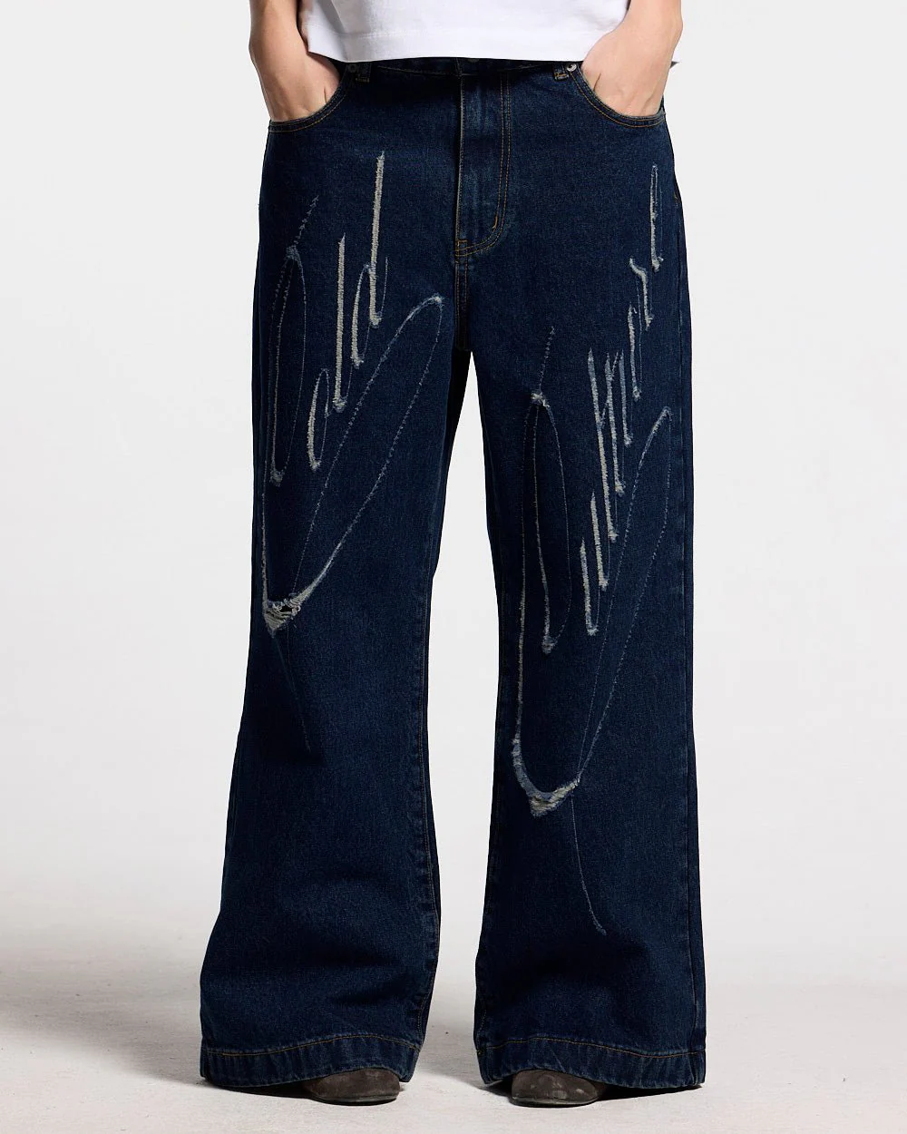 SCRIPT V3 PANTS RAW DENIM - Image 7