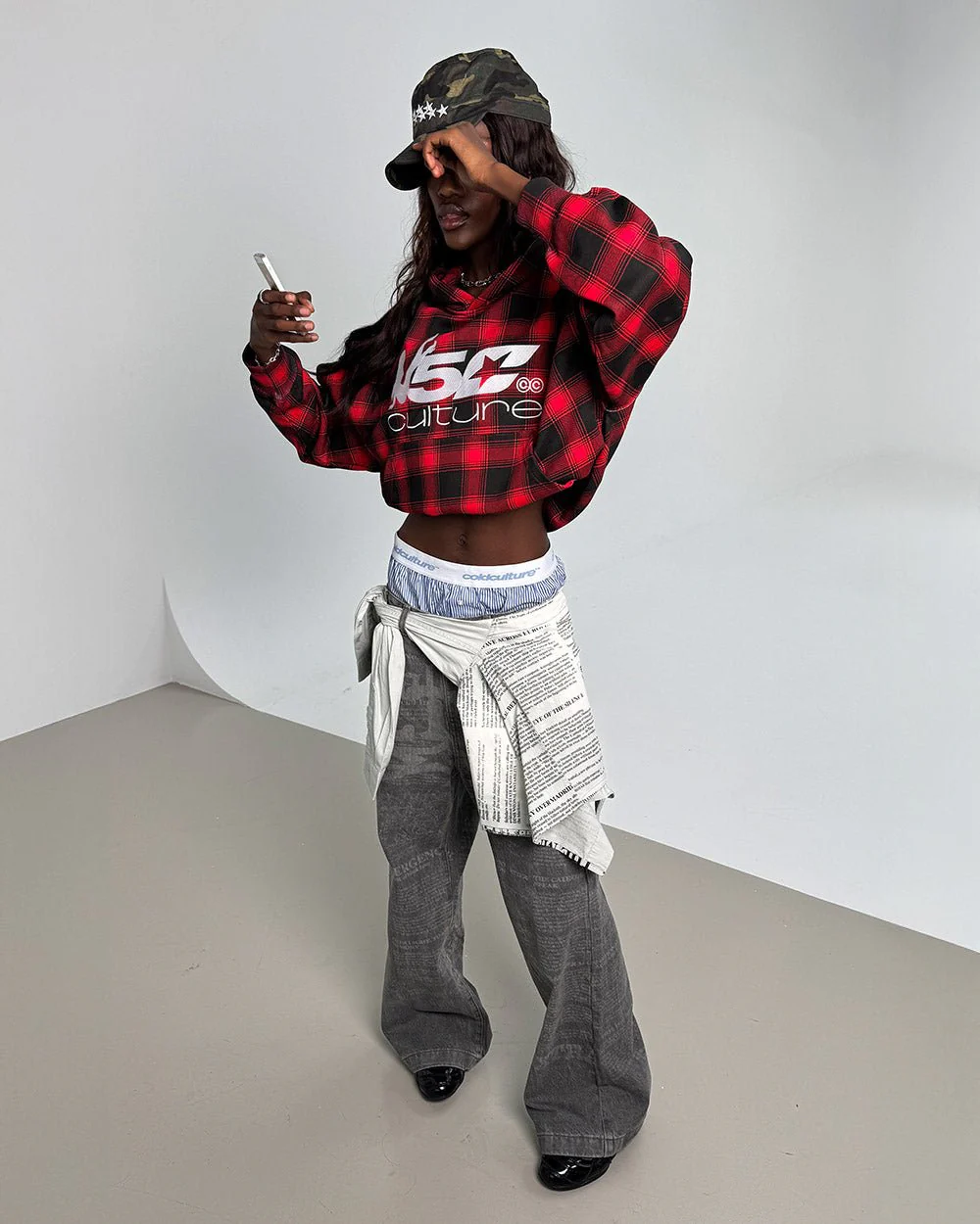 NEWSPAPER V3 PANTS  GREY - Image 11