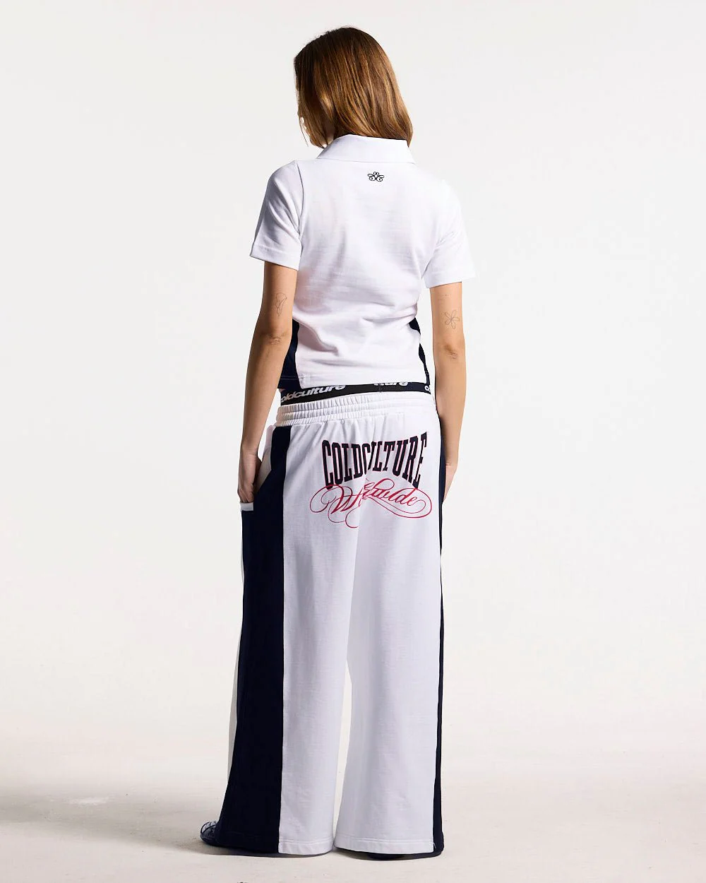 NIA SET POLO WHITE & BLACK - Image 6